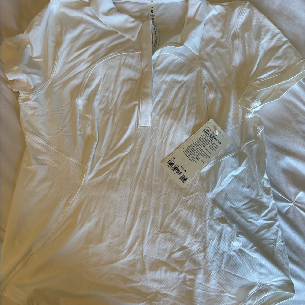 lululemon athletica White Short Sleeve Tee